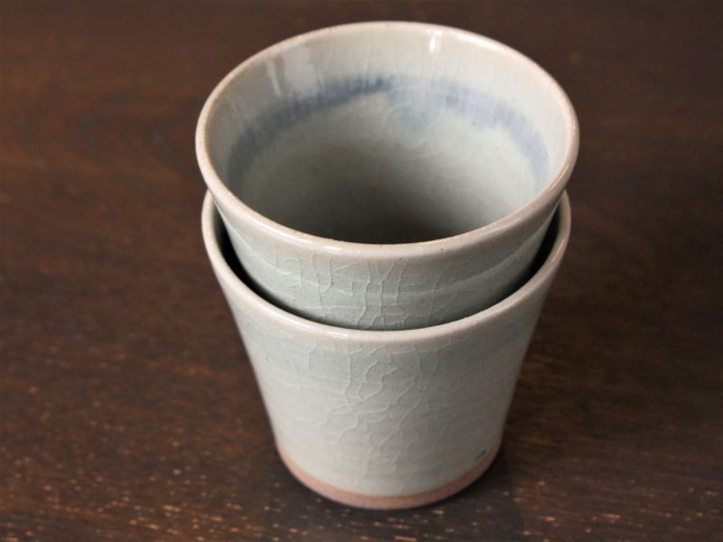 呉須線そば猪口 | 会津慶山焼